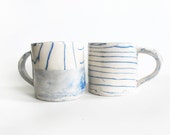 Marbled Porcelain Mug