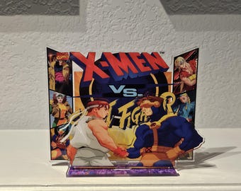 X-メン vs ストリートファイター ポスター - CPS2 - Etsy 日本