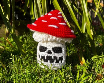 Hongo espeluznante - Crochet de Halloween