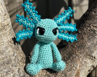 Axolotl Impkin - Juguete de ganchillo hecho a mano