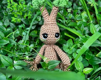 Mandrake Impkin - Juguete de crochet hecho a mano