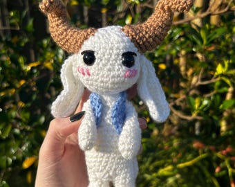 Billy el Cabrito Impkin - Juguete de crochet hecho a mano