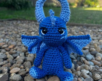 Pete el dragón - Impkin - Juguete de crochet hecho a mano