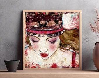 Limited Edition Print -Poster - Boho - Portrait - Hope 2/5