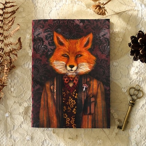 Notebook Portrait of The Mysterious Lord Fox image 1