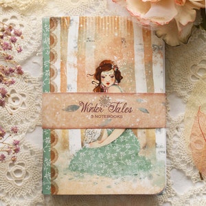 Illustrated notebook Set Winter Tales image 3