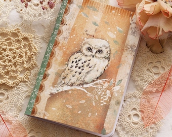 Carnet illustré- Snow Owl