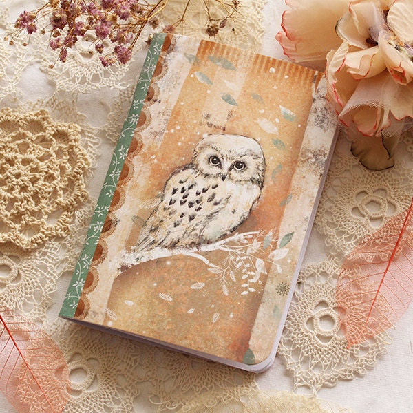 Carnet illustré- Snow Owl