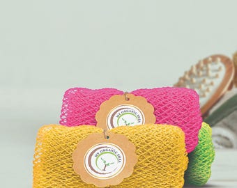 Esponja de banho esfoliante africana/sapo/esfoliante para as costas/bucha vegetal