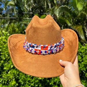 Florida Gators Big Brim Suede Western Cowboy Hat
