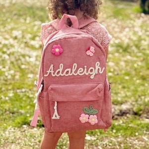 Sac à dos pour enfant personnalisé avec nom, cadeau fête des enfants, cartable personnalisé, cartable pour tout-petits, cartable pour enfants, sac à dos pour enfants