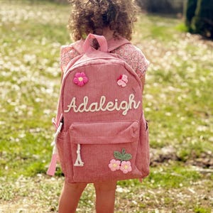 Custom Kids Backpack With Name, Personalized Kids SchoolBag, Toddler Book Bag, School Bag for Kids, Children&#39;s Backpack, Kids Backpack Gift