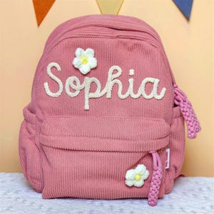 Sac à dos personnalisé pour enfants, cartable prénom, cartable pour tout-petits, cartable pour enfants, sac à dos pour enfants, cadeaux de fête des enfants