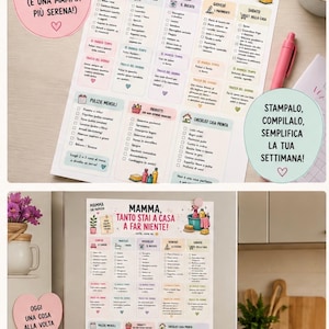 Planner Pulizie Casa | Programma Settimanale Pulizie | Organizzazione Casa | Cleaning Planner Stampabile