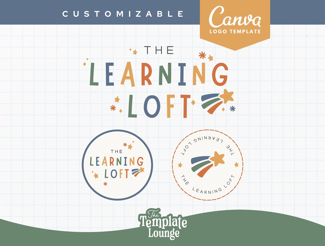 Editable Logo Canva Template Customizable Business Design Kit DIY Logo ...