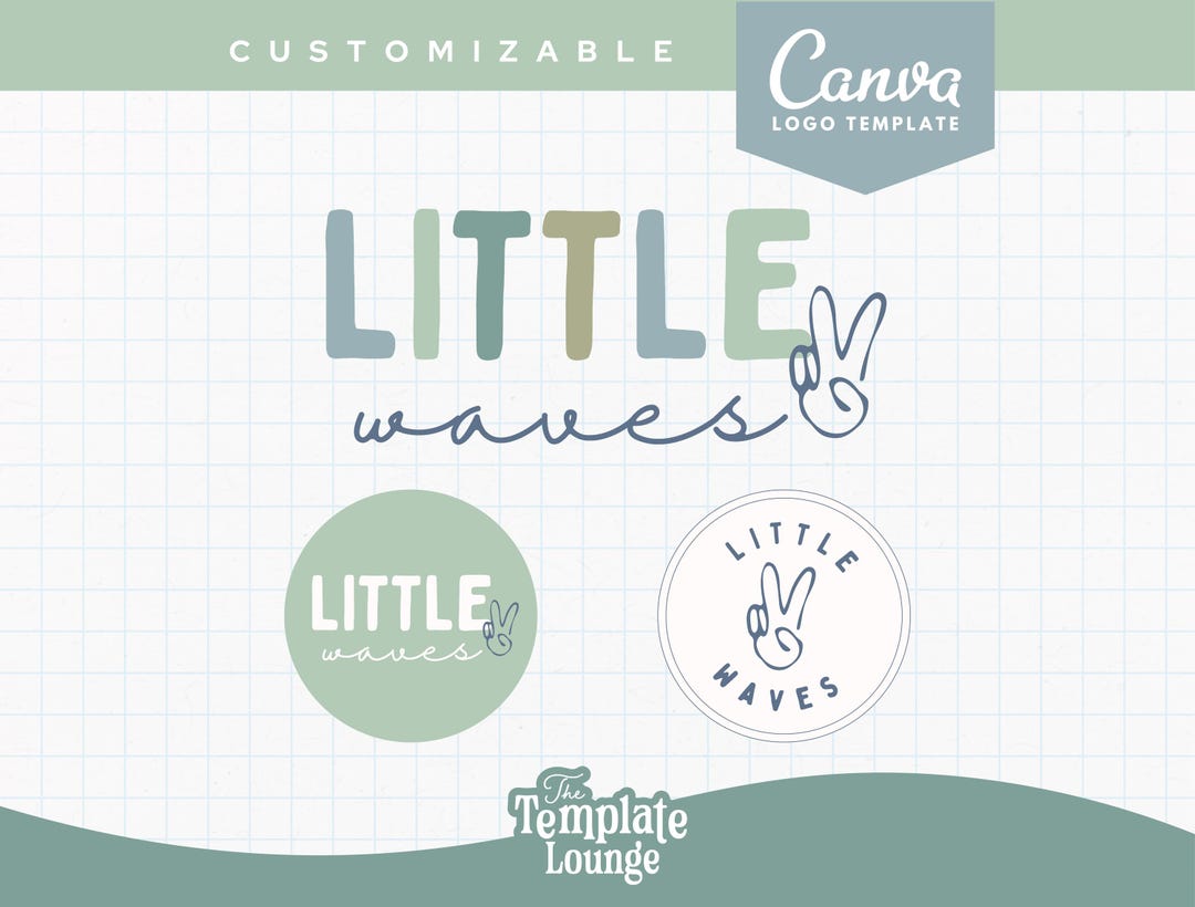 Editable Logo Canva Template | Customizable Business Design Kit | DIY