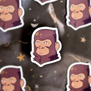 Sasquatch | Handmade Glossy Vinyl Waterproof Sticker