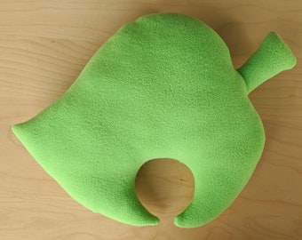 Animal Crossing Logo Leaf Plush/Pillow