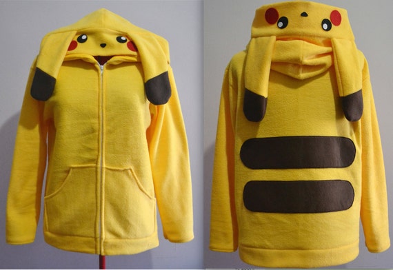 pikachu hoodie