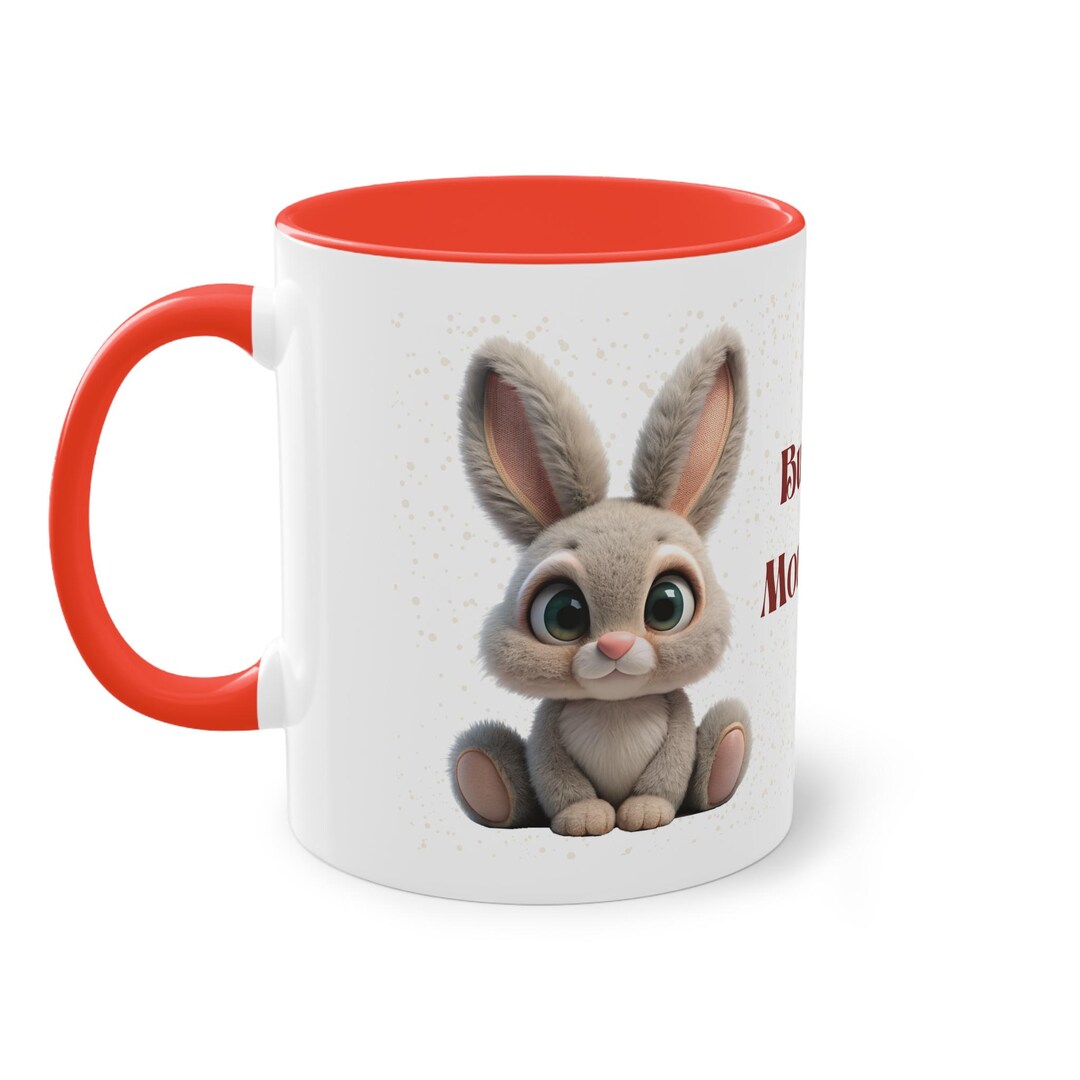 Bunny Cup, Morning Bunny Tea Cup, Kids Cup, Kids Drink Cup, Morning ...