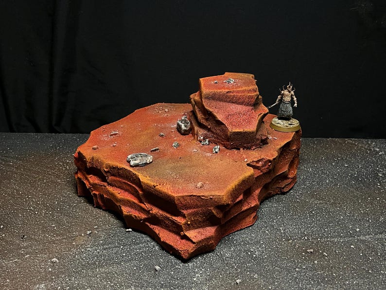 Set of Mars Hills Wargaming Scatter Terrain Compatible With Warhammer ...