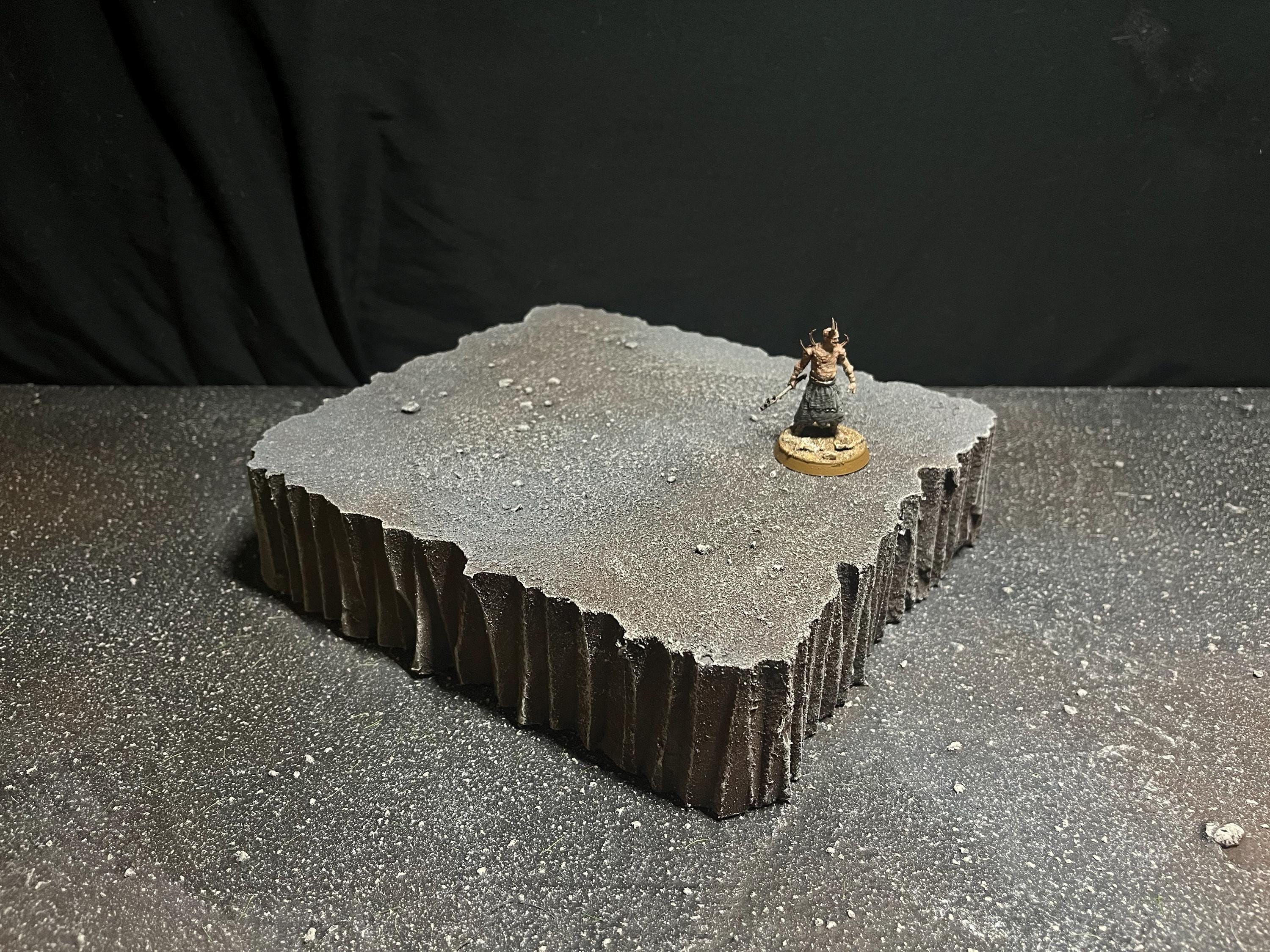 Warhammer 40k Compatible Wargaming Terrain Set of Modular Hills Rocks ...