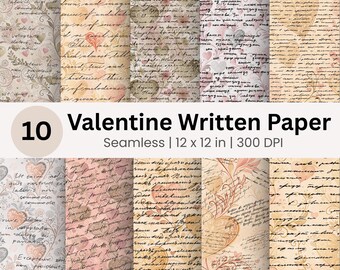 Old Writing Paper, Vintage Writing set, Scrapbook Printable, Junk Journal Ephemera (Digital Download)