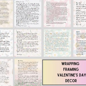 Carta de aniversario sincera para tu esposo, cartas de amor, regalo de aniversario, regalo de San Valentín, cartas de amor románticas, cartas de boda