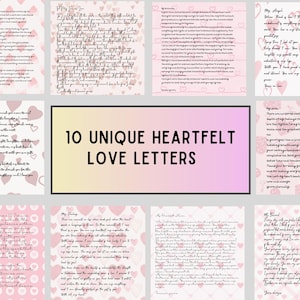 Carta de aniversario sincera para tu esposo, cartas de amor, regalo de aniversario, regalo de San Valentín, cartas de amor románticas, cartas de boda