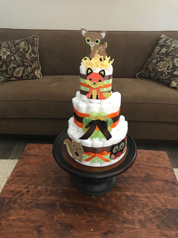 fox baby shower centerpieces