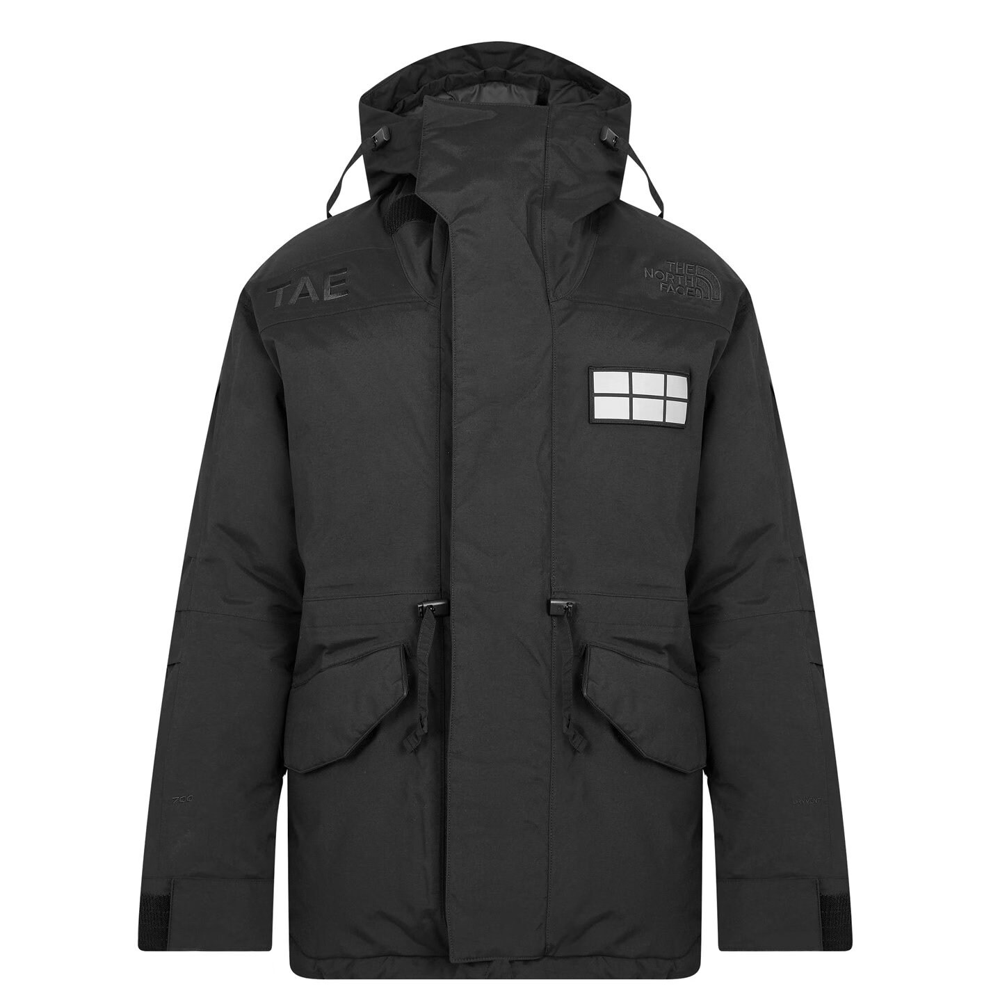 The North Face TAE Expedition Parka Schwarz Herren Größe M 