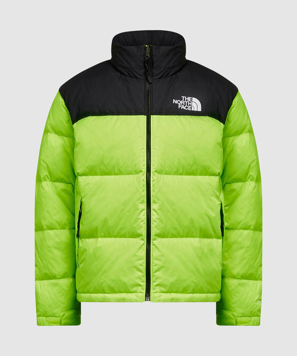The North Face 1996 Retro Nuptse Jacket Safety Green Men's The North Face 1996 Retro Nuptse Jacket Safety Green Men's
