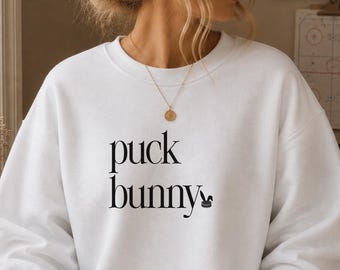 Puck Bunny Sweatshirt, Off Campus Merch, Garrett Graham Hoodie, Briar University Shirt, Hockey Romance Crewneck, Dean Di Laurentis Sweater