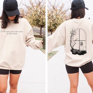 One Dark Window Sweatshirt, Rachel Gillig Merch, Fantasy Bookish Shirt, Dark Romance Merchandise, Unisex Book Lover Crewneck, Booktok Gift image 2