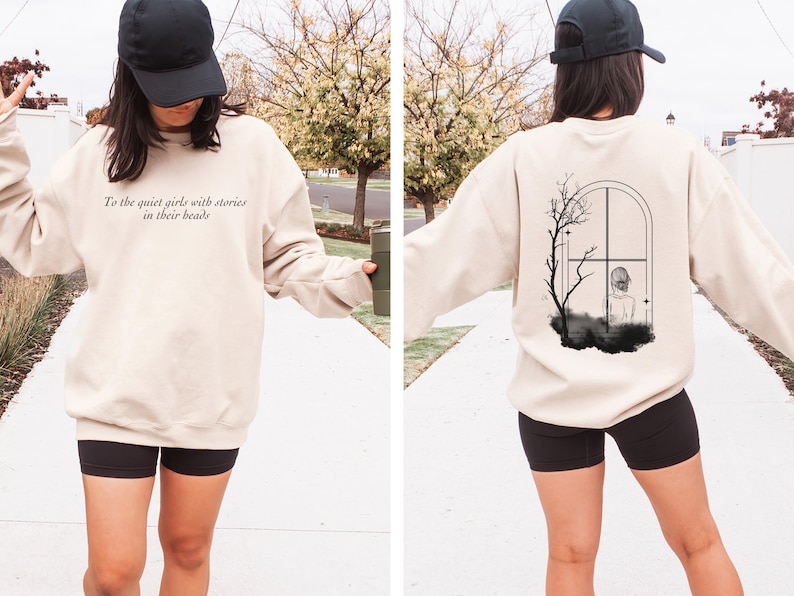 One Dark Window Sweatshirt, Rachel Gillig Merch, Fantasy Bookish Shirt, Dark Romance Merchandise, Unisex Book Lover Crewneck, Booktok Gift image 2