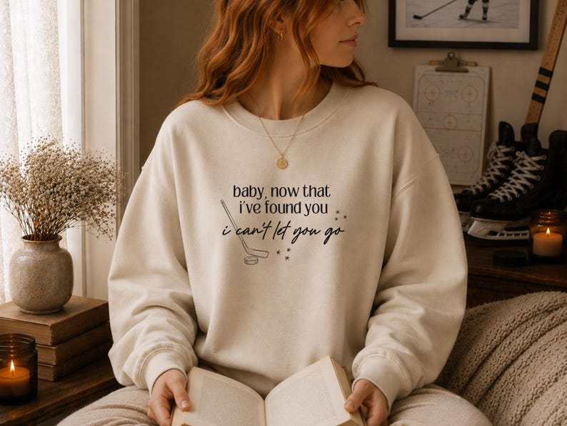 Off Campus Sweatshirt, Garrett Graham Hoodie, Elle Kennedy Merch, Hannah Wells Crewneck, Briar University Sweater, Hockey Romance T-Shirt image 5