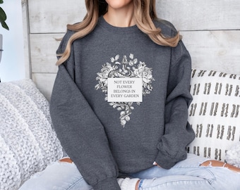Ninth House Sweatshirt, Leigh Bardugo Merch, Dark Fantasy Horror Hoodie, Dark Academia Shirt, Book Lover Crewneck