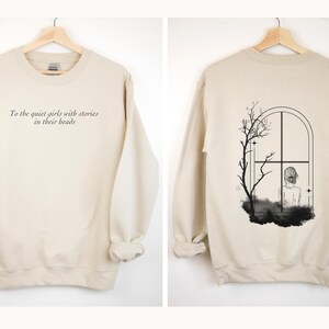 One Dark Window Sweatshirt, Rachel Gillig Merch, Fantasy Bookish Shirt, Dark Romance Merchandise, Unisex Book Lover Crewneck, Booktok Gift image 4