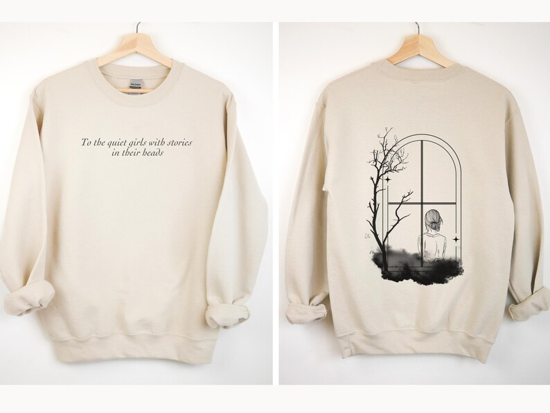 One Dark Window Sweatshirt, Rachel Gillig Merch, Fantasy Bookish Shirt, Dark Romance Merchandise, Unisex Book Lover Crewneck, Booktok Gift image 4