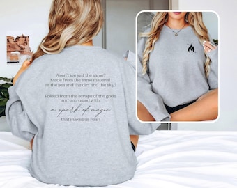 Magic Brimstone Book Sweatshirt, Callie Hart Shirt, Saeris Fane & Kingfisher Hoodie, Smut Merch, Book Lover Crewneck, Romantasy Gift for Her
