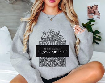 Gothikana Sweatshirt, RuNyx Merch, Gothic Romance Sweater, Dark Academia Hoodie, Verenmore Shirt, Romantasy Crewneck,  Smut Gift for Her