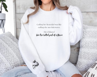 Nocticadia Sweatshirt, Keri Lake Shirt, Lilia Vespertine Merch, Gothic Romance Hoodie, Dark Academia Crewneck, Smut Book Lover, Gift for Her