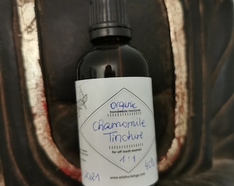 Organic Chamomile Flowers Tincture - 50 ml