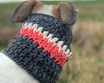 Dog Greyhound Cowl Scarf - Mercerized Cotton