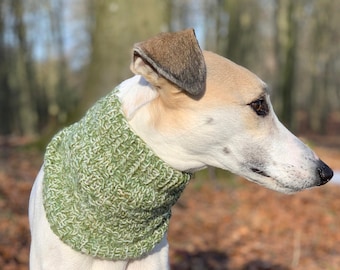 Soft Dog Sighthound Greyhound Cowl Neck Warmer