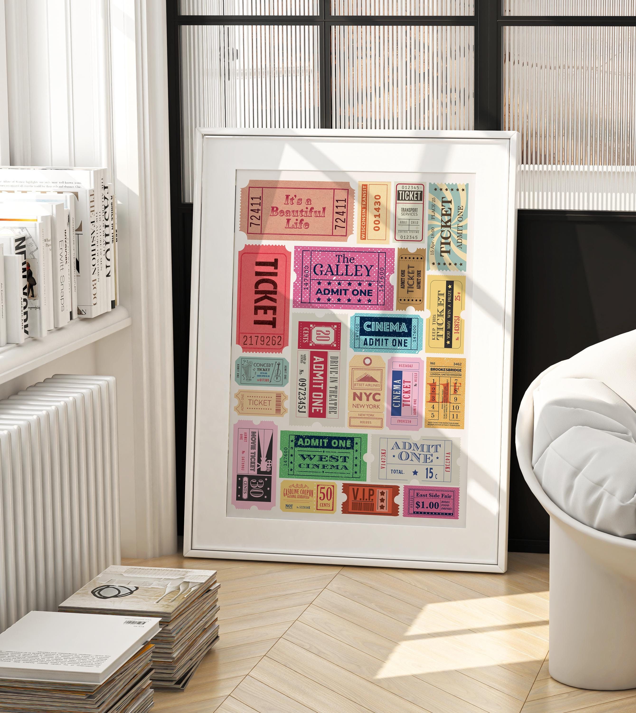 Vintage movie ticket - Etsy 日本