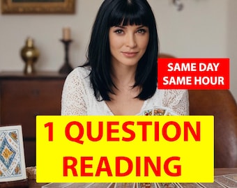 Same Day Psychic Reading: One Question - Love, Career, Money