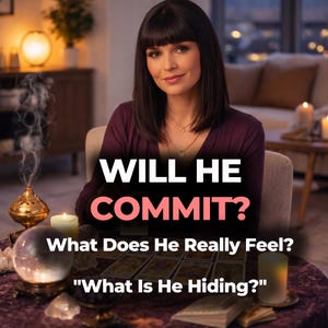 Czy on się zaangażuje, Czytanie psychiczne o tej samej godzinie, Czytanie psychiczne o miłości, Przyszłość związku, Czytanie o zaangażowaniu
