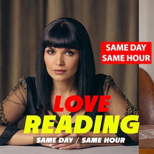 Same Hour Love Reading: Psychic Tarot, Twin Flame, Soulmate (PDF)