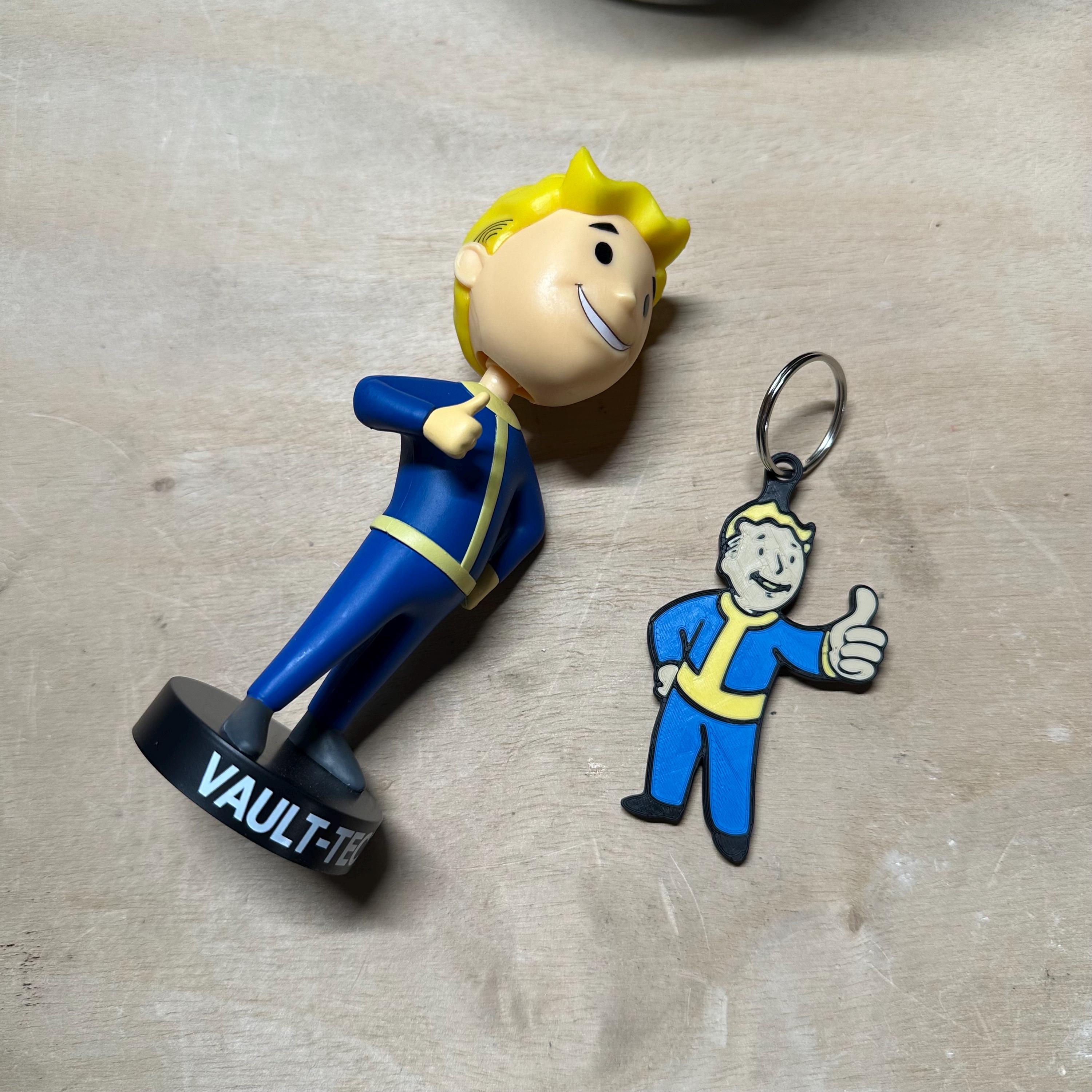 フォールアウト　fallout　Vault Boy ラバーキーホルダー フォールアウト fallout Vault Boy ラバーキーホルダー Amazon.co.jp
